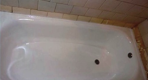 Реставрация ванны жидким акрилом | Рязань